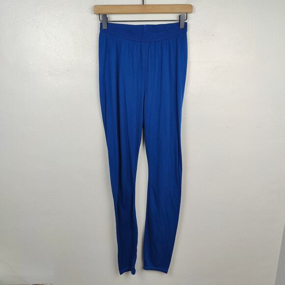 Vintage Patagonia Base Layer Pants Mens Large Capilene Blue Performance Outdoors - Picture 1 of 7